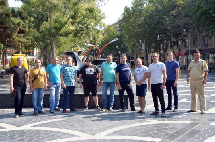 Участники конкурса «Кубок моря-2019» посетили достопримечательности Баку