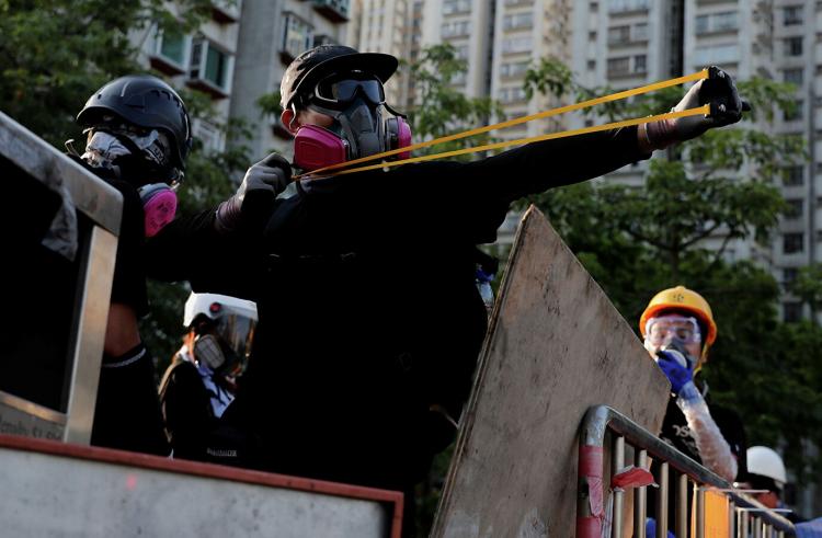В Гонконге задержали около 150 участников несанкционированных протестов
