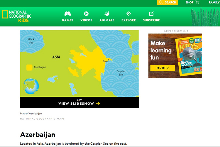 Как National Geographic Kids допустил ошибку о Карабахе!? – РЕАКЦИЯ