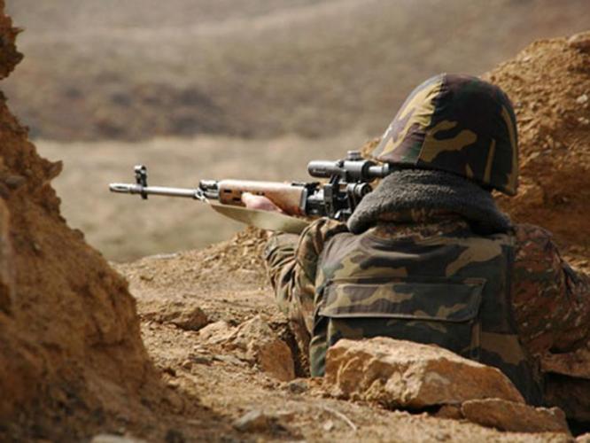 ВС Армении вновь обстреляли азербайджанские позиции