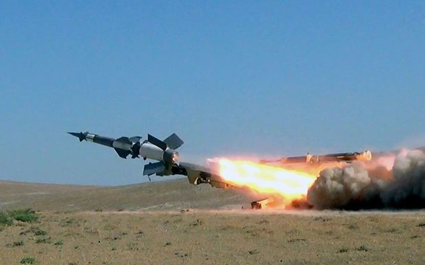 Зенитно-ракетные войска ВС Азербайджана уничтожили условные цели - ФОТО - ВИДЕО