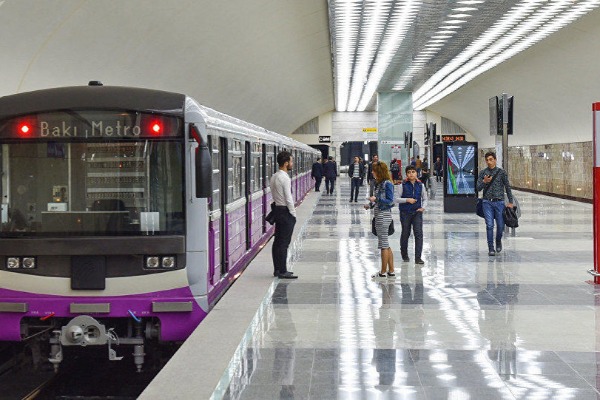 Обесточена станция Бакинского метрополитена