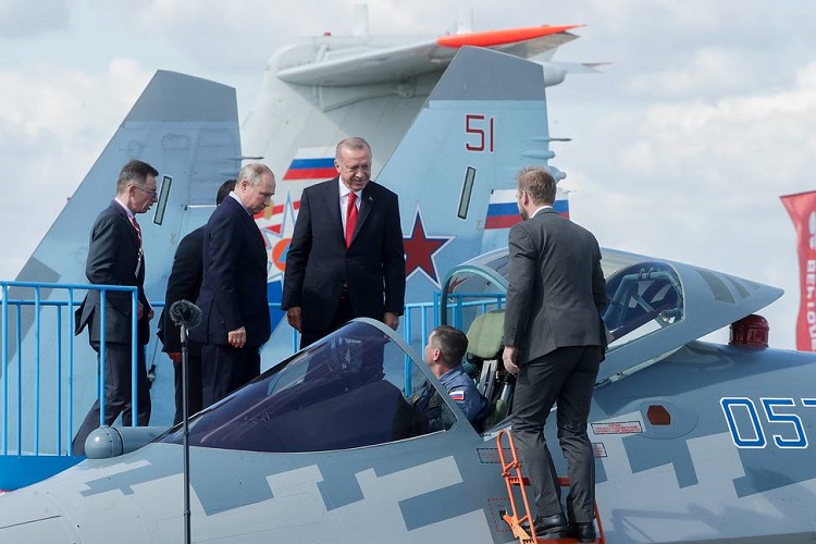 Эрдоган не исключил возможность покупки Су-35 и Су-57 вместо F-35