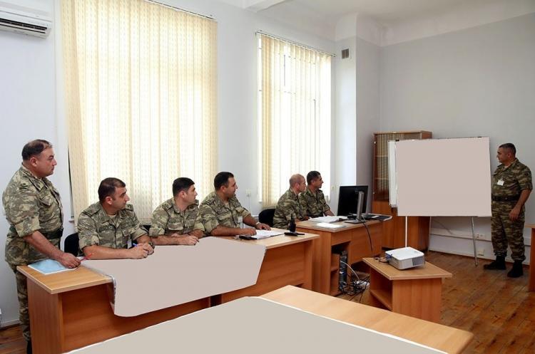 В Центре военных игр ВС Азербайджана проводится командно-штабное учение - ФОТО - ВИДЕО