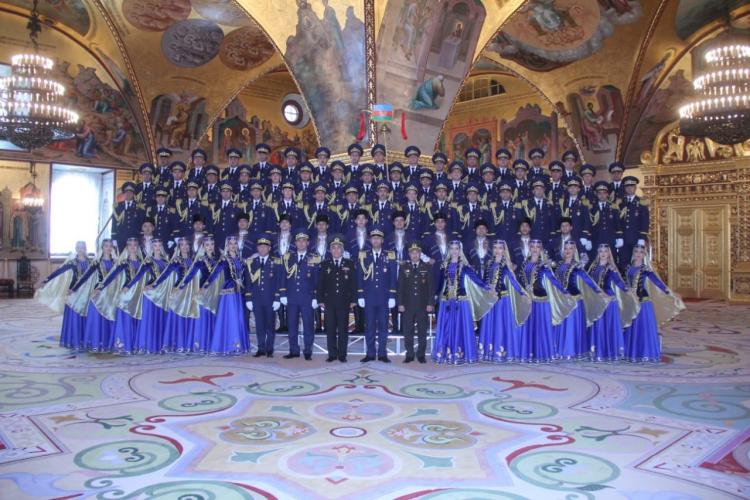 Военный оркестр Азербайджана вышел в финал фестиваля «Спасская башня»
