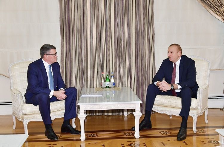 Президент Ильхам Алиев принял делегацию компании CISCO - ФОТО
