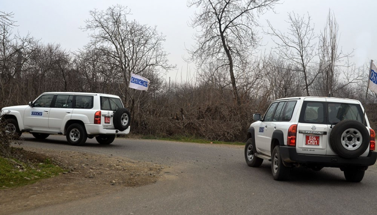 ОБСЕ проведет очередной мониторинг на линии соприкосновения войск Азербайджана и Армении