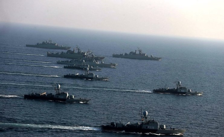 Россия, Иран и Китай проведут совместные военно-морские 