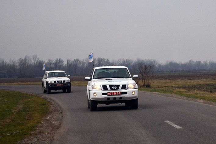 ОБСЕ завершил мониторинг на линии соприкосновения войск Азербайджана и Армении