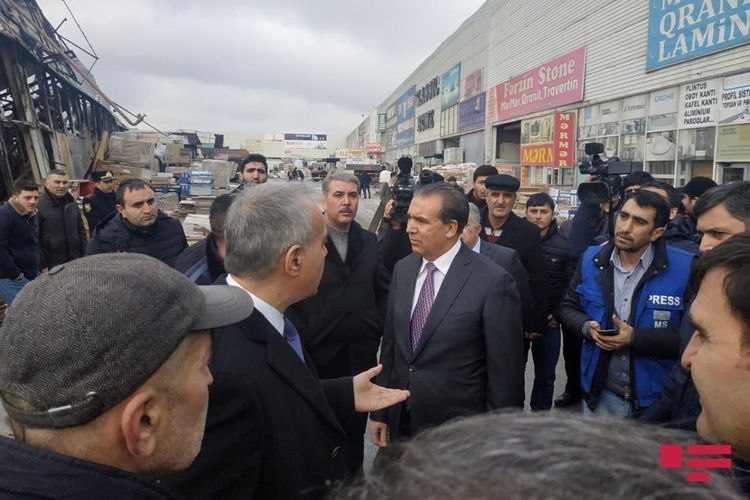 "Будет рассмотрен вопрос о выплате компенсации в связи с пожаром в ТЦ" - глава ИВ Баку