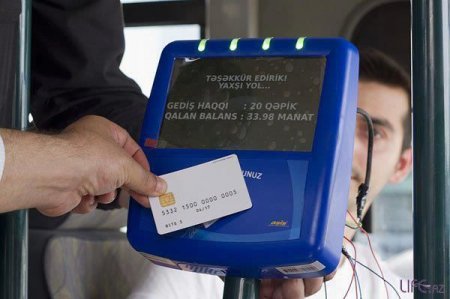 В Баку внедрят оплату проезда пластиковыми картами MasterCard
