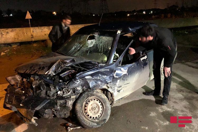 В результате ДТП в Баку пострадали 7 человек - ФОТО