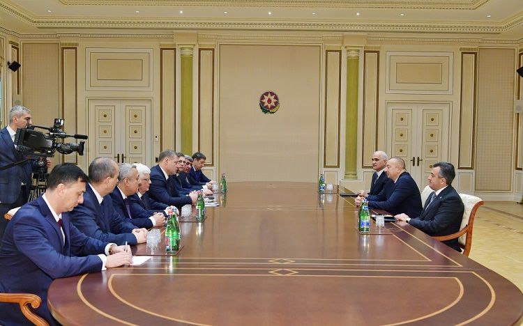 Ильхам Алиев принял губернатора Астраханской области РФ - ОБНОВЛЕНО