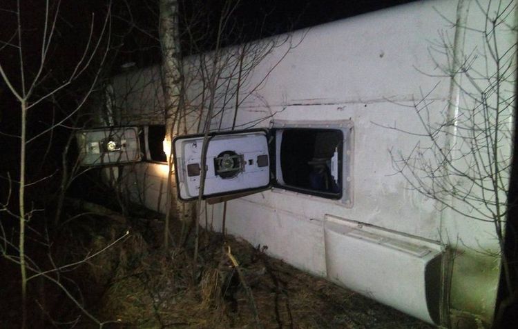 В результате ДТП с автобусом в России пострадали 25 человек 