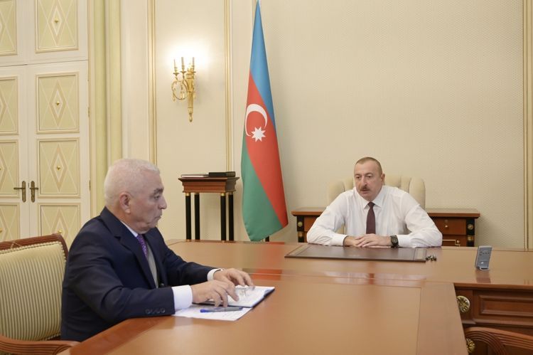 Ильхам Алиев принял главу ОАО «Азерэнержи»
 - ОБНОВЛЕНО