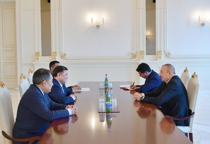 Ильхам Алиев принял председателя парламента Кыргызстан - ОБНОВЛЕНО