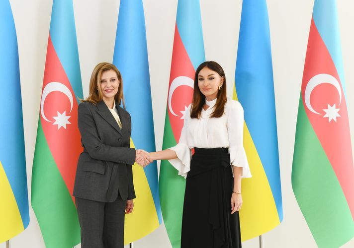 Первый вице-президент Азербайджана встретилась с Еленой Зеленской - ОБНОВЛЕНО