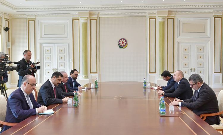 Ильхам Алиев принял председателя Великого национального собрания Турции - ОБНОВЛЕНО