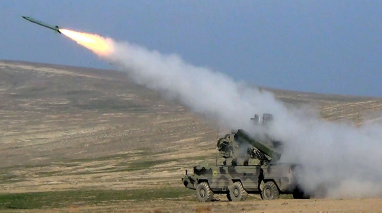 Подразделения ПВО азербайджанской армии выполнили боевые стрельбы  - ФОТО - ВИДЕО