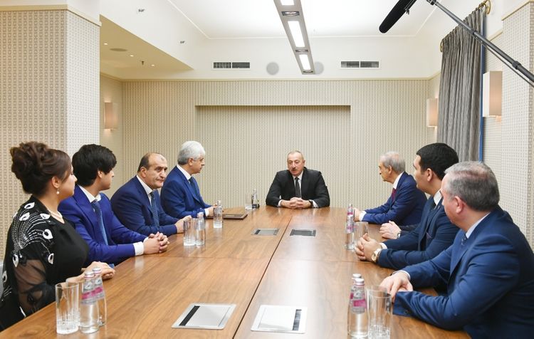 Ильхам Алиев: Отношение к азербайджанцам в России очень позитивное