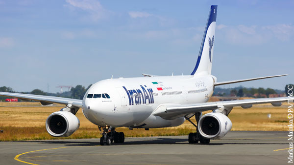 В Иран прибыли новые самолеты Airbus