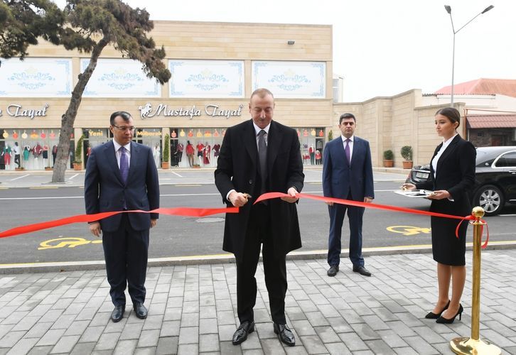 Ильхам Алиев принял участие в церемонии открытия Центра DOST №2
