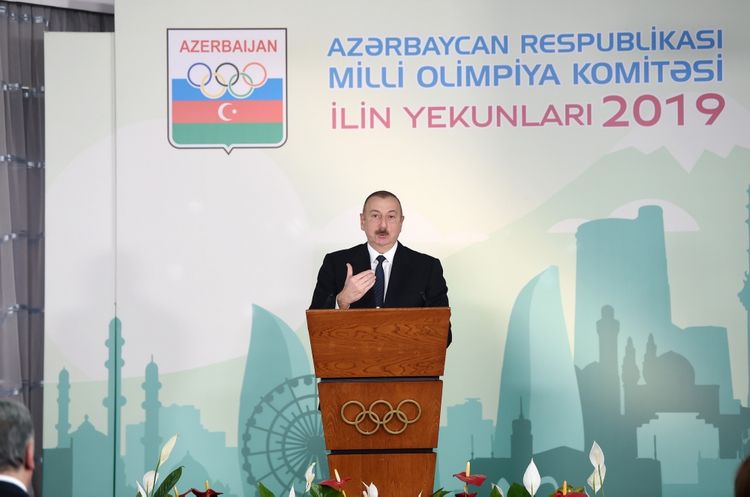 Ильхам Алиев: Уверен, что наши спортсмены достойно представят нашу родину на Играх в Токио