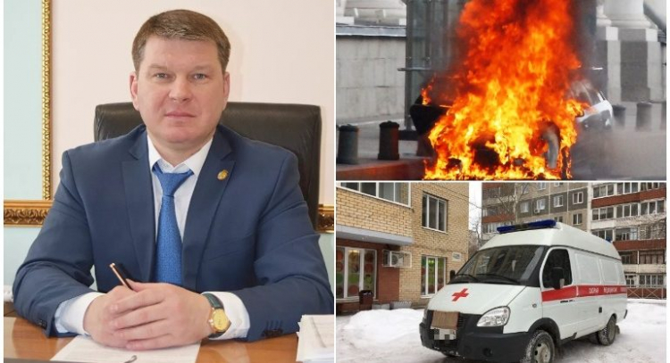 В России неизвестные взорвали автомобиль чиновника