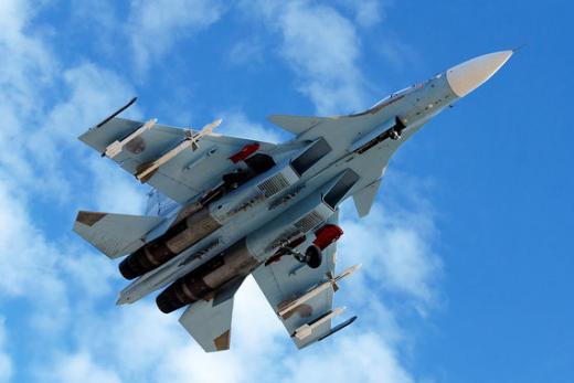 В Армению прибыли истребители Су-30СМ