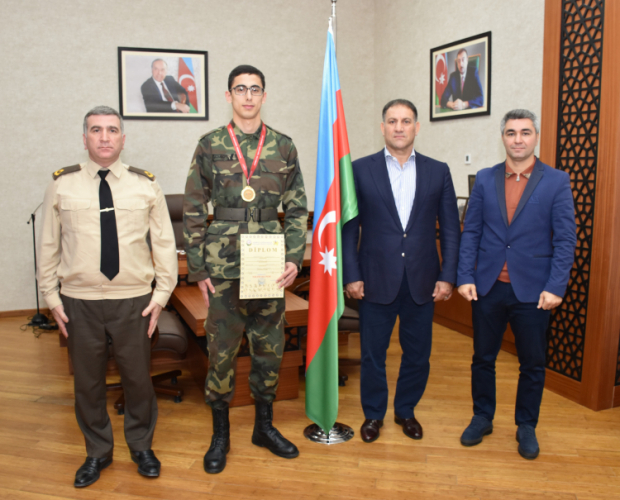 Представитель МЧС Азербайджана стал победителем чемпионата по таэквондо - ФОТО