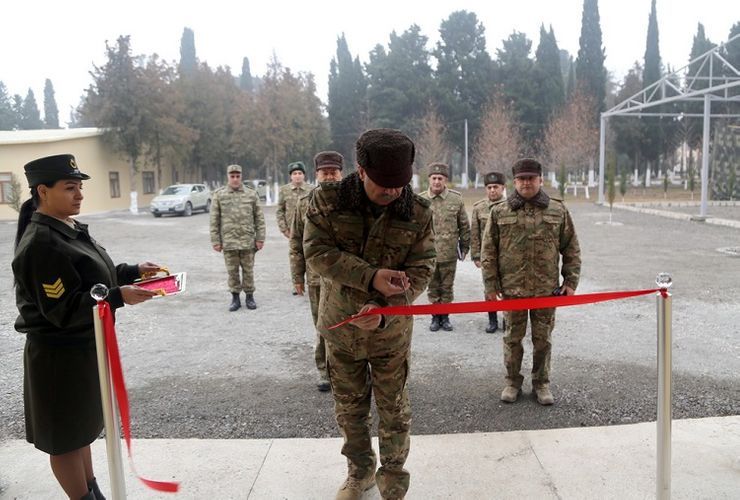 Состоялось открытие новой воинской части в прифронтовой зоне Азербайджана - ВИДЕО
