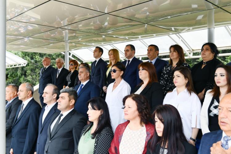 Мехрибан Алиева приняла участие в военной церемонии - ФОТО