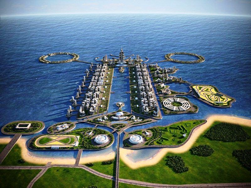 Острова, яхт-клуб, аэропорт, самый длинный бульвар в мире и всё это в Азербайджане - ВИДЕО