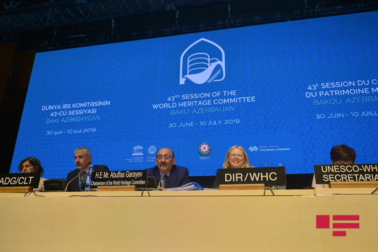 На 43-й сессии Комитета Всемирного наследия ЮНЕСКО принята Бакинская декларация