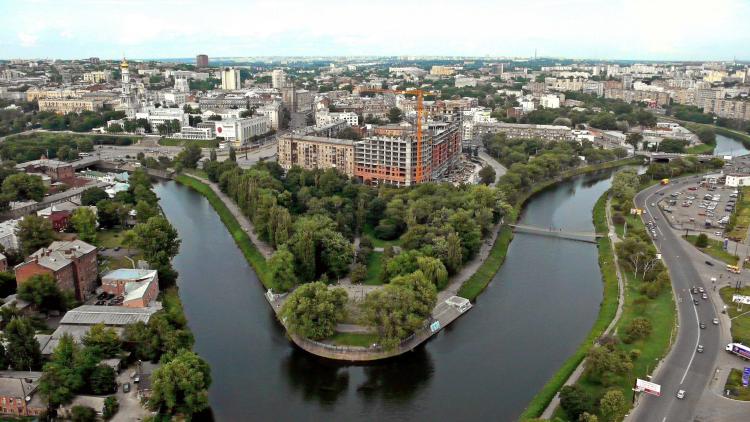 В центре Харькова установили виселицы