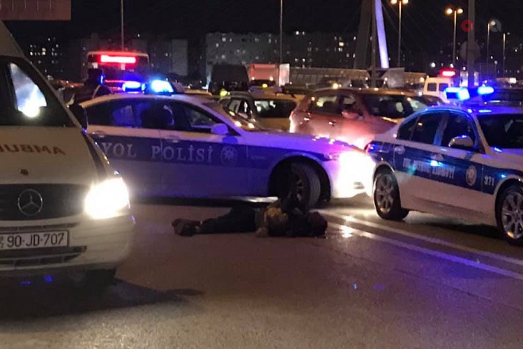 В Баку задержали водителя, сбившего насмерть пешехода - ФОТО - ОБНОВЛЕНО
