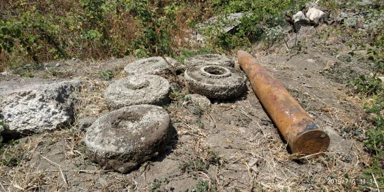 Вблизи Лянкярана обнаружено 5 противотанковых мин – ФОТО
