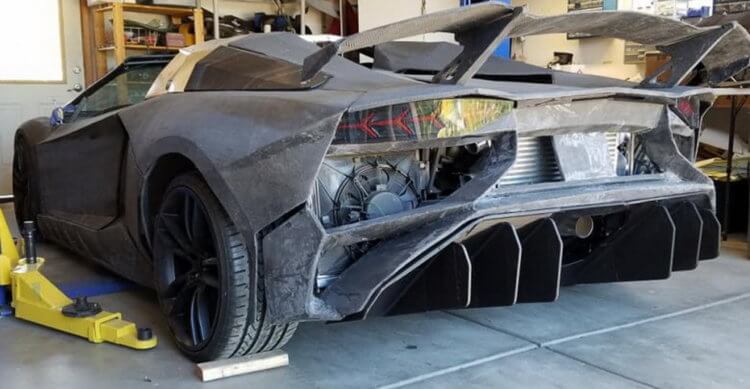 Американец напечатал на 3D-принтере Lamborghini Aventador и на нем можно ездить - ФОТО