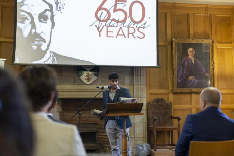 В Шотландии состоялся поэтический вечер, посвященный 650-летию Насими - ФОТО