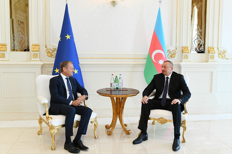 "Это мой последний визит в Баку в качестве президента Совета Европейского Союза" - Дональд Туск