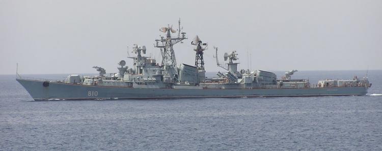 Российский корабль зашел в закрытую зону учений Украины и НАТО