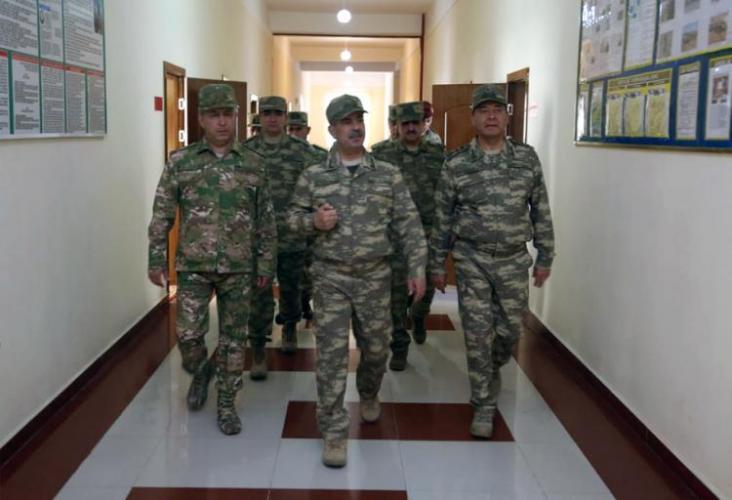 По поручению Ильхама Алиева проводится проверка воинских частей - ФОТО