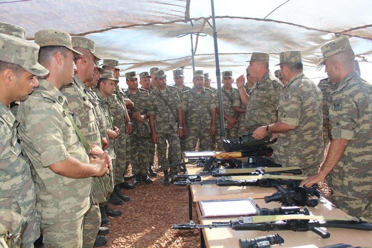 В Азербайджанской армии проведены учебно-методические сборы - ФОТО
