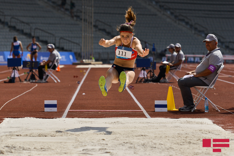 Баку-2019: Азербайджанская спортсменка вышла в финал соревнований по атлетике