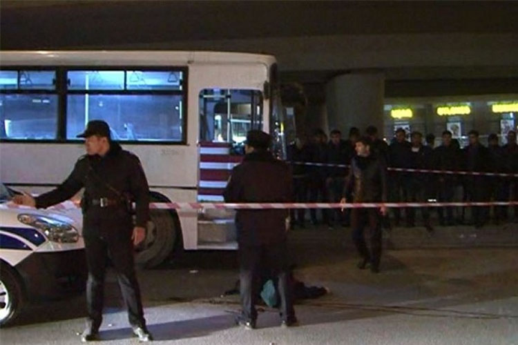 Автобус сбил мальчика в Баку
