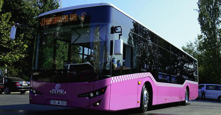 В Баку изменена схема движения автобусов