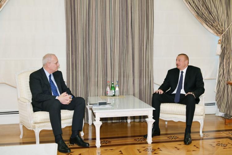 Ильхам Алиев принял президента Международной астронавтической федерации