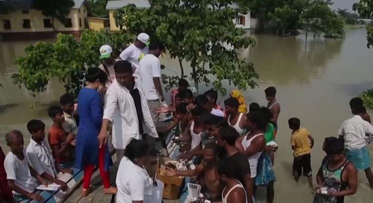 В Индии более ста человек стали жертвами наводнений