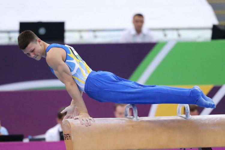 Баку-2019: Азербайджанский гимнаст завоевал серебряную медаль