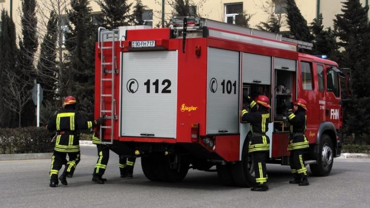 МЧС Азербайджана сообщило о пожаре в Гарадагском районе Баку